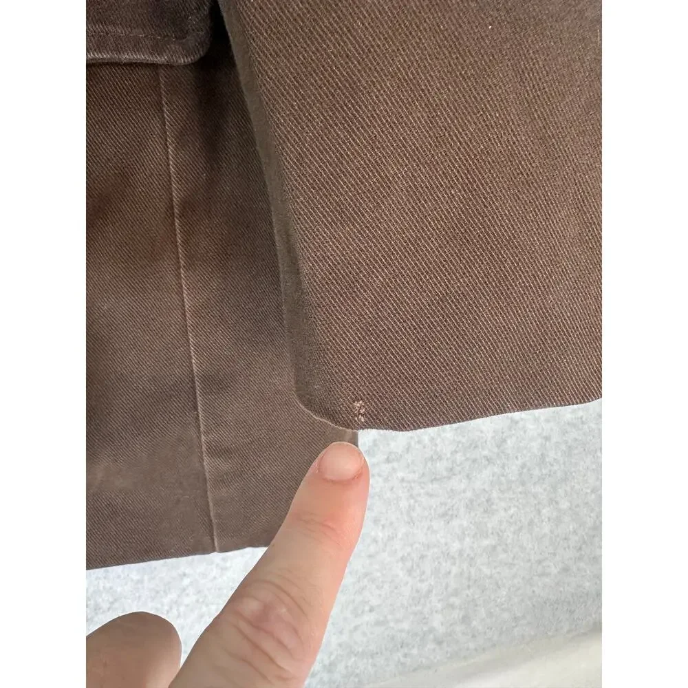 Old Navy Men's XXL Brown 100% Cotton Classic Tailored Sport Blazer Y2K Professor